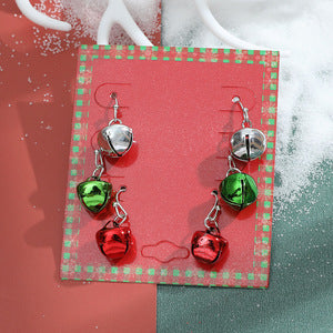 Wholesale Christmas Elk Snowflake Earrings